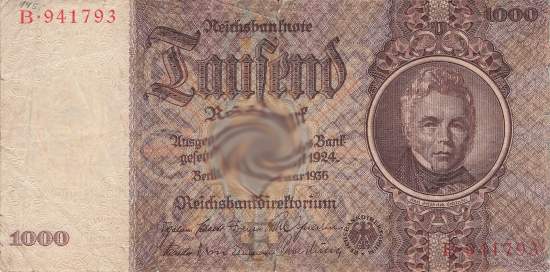 1000 Mark 1936